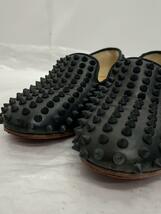 Christian Louboutin◆ローファー/36/BLK/レザー_画像7