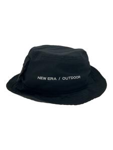 NEW ERA◆ヘッドウェア/-/コットン/BLK/無地/メンズ