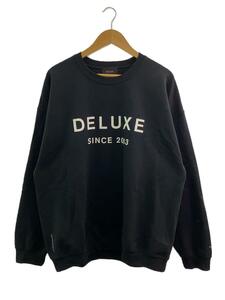 DELUXE(Deluxe Clothing)◆スウェット/XL/コットン/BLK/23AD2632