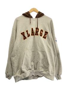 X-LARGE◆パーカー/XL/コットン/GRY/無地/101223012015