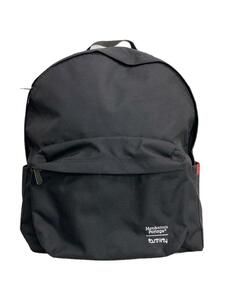 Manhattan Portage◆E-DAYPACK/リュック/コットン/BLK/無地/FTY-23-MF-001