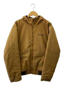 Columbia◆Ice Hill Hoodie_アイスヒールフーディ/XL/コットン/CML/無地