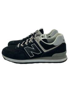 NEW BALANCE◆ML574/ブラック/28cm/BLK