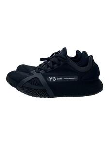 Y-3◆RUNNER 4D/ソール切替/ローカットスニーカー/26cm/ブラック/GZ9141