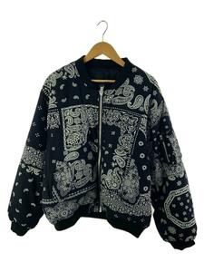 MIYAGIHIDETAKA◆×F. M.C.D./DOUBLE FACE PADDED BOMBER JACKET/ジャケット/L/コットン