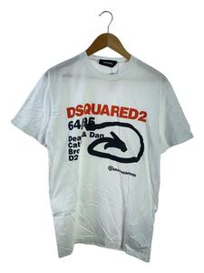 DSQUARED2◆Arrow Cool Tee/Tシャツ/L/コットン/WHT/S74GD0990 S23009