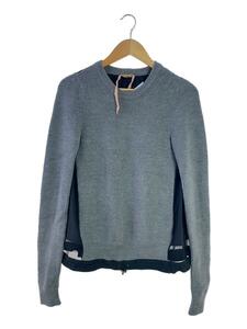 N21(numero ventuno)* sweater ( thin )/40/ wool /GRY/20I-A009-7019