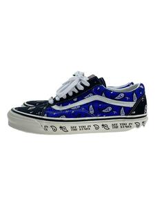 VANS◆ローカットスニーカー/28.5cm/BLU/キャンバス