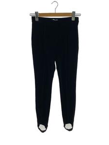 MADISONBLUE◆ELASTIC SKI PANTS VRLOUR/1/コットン/BLK/無地/MB194-7001