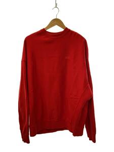 MAISON SPECIAL◆23AW/Over Size Sweat/スウェット/FREE/コットン/RED/21232415705