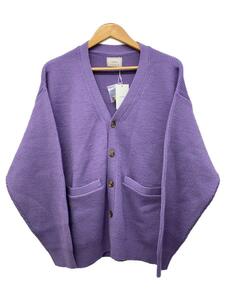 EVCON◆カーディガン(薄手)/2/ウール/PUP/無地/233-91201/WOOL LOW GAUGE CARDI