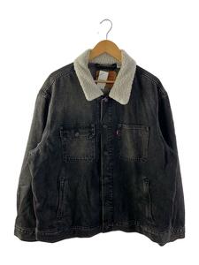 Levi’s◆ジャケット/L/コットン/BLK/無地/PC9-A3181-0001