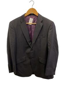 Paul Smith◆テーラードジャケット/-/ウール/GRY/ストライプ/pl-hk-52043