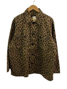 WACKO MARIA◆ジャケット/S/コットン/レオパード/22SS/LEOPARD ARMY SHIRT