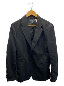 COMME des GARCONS HOMME◆テーラードジャケット/M/ウール/BLK/無地/HB-J101