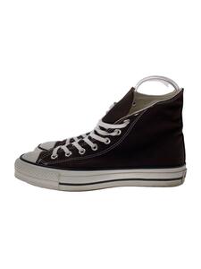 CONVERSE◆ハイカットスニーカー/UK7.5/BRW/キャンバス/1431-499-7791-2955