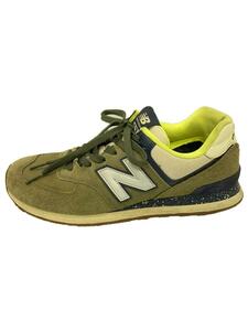 NEW BALANCE◆ML574//カーキ/27cm/KHK