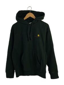 UK CARHARTT◆HOODED AMERICAN SCRIPT SWEAT/M/コットン/GRN/1028279