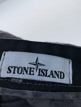 STONE ISLAND◆GARMENT DYED CARGO SHORTS/ショートパンツ/32/コットン/GRY/7415L07WA_画像4