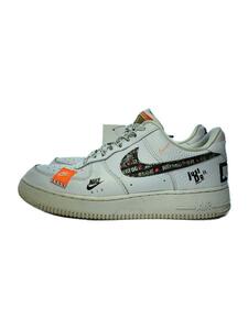 NIKE◆AIR FORCE 1 07 PRM JDI/エアフォースプレミアムジャストドゥイット/ホワイト/27cm/WHT