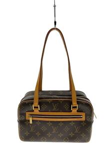 LOUIS VUITTON◆シテMM_モノグラム・キャンバス_BRW/PVC/BRW