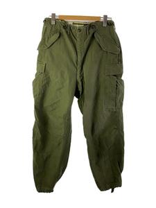 US.ARMY◆M-51/50s/カーゴパンツ/コットン/カーキ/52年製/CONMARジップ