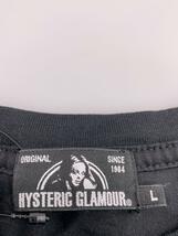 HYSTERIC GLAMOUR◆カットソー/L/コットン/BLK/02182CT14_画像3