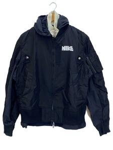 NIKE◆ナイロンジャケット/S/ナイロン/BLK/CZ4697-010/21AW NRG LAYERED JKT/襟汚れ