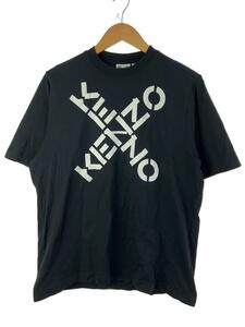 KENZO◆Tシャツ/XS/コットン/BLK/無地