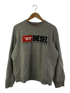 DIESEL◆スウェット/L/コットン/GRY