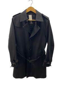 BURBERRY BLACK LABEL◆トレンチコート/M/ポリエステル/BLK/D1A14-210-09