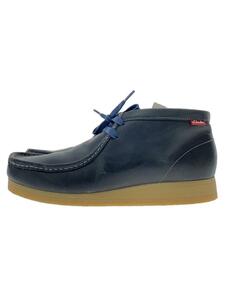 Clarks◆ブーツ/UK9.5/NVY/63365