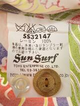 SUN SURF◆アロハシャツ/M/レーヨン/RED_画像5