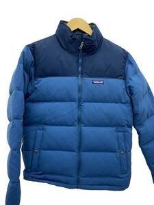 patagonia◆Bivy Down Jacket/XS/ポリエステル/BLU/無地/28322FA16