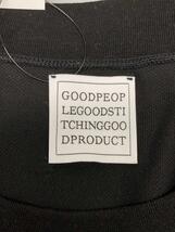 GOODPEOPLE GOODSTITCHING GOODPRO/Tシャツ/L/BLK/2022-SS-01-1044_画像3