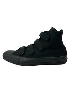 CONVERSE◆ハイカットスニーカー/24cm/BLK/1CL222