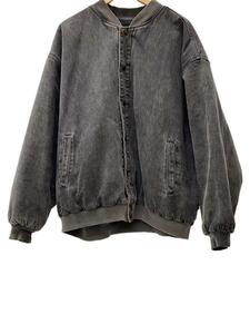 Levi’s◆フライトジャケット/XL/コットン/GRY/無地/PC9-A1943-0002