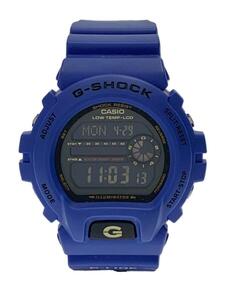 CASIO◆クォーツ腕時計・G-SHOCK/デジタル/ラバー/BLK/NVY