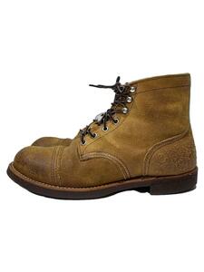 RED WING◆アイアンレンジャー/レースアップブーツ/US8.5/CML/スウェード/8113