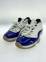 NIKE◆AIR JORDAN RETRO 11 LOW_エアジョーダン 11 ロー/23.5cm/WHT_画像2