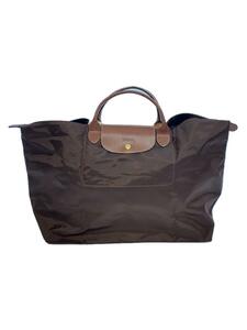 LONGCHAMP◆プリアージュ/トートバッグ/ナイロン/BRW/0804749