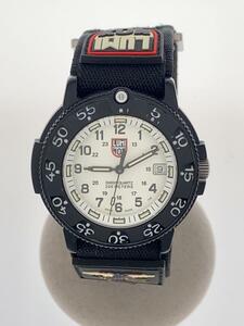 LUMINOX◆クォーツ腕時計/アナログ/-/WHT/BLK/3000/3900