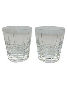 Baccarat◆Baccarat/アルルカン/ペアロックグラス/中古品