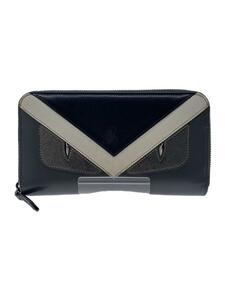 FENDI◆長財布/-/GRY/レディース