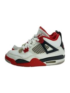 NIKE◆AIR JORDAN 4 RETRO OG_エアジョーダン 4 レトロ OG/24cm/WHT