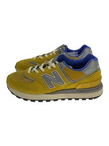 NEW BALANCE◆ローカットスニーカー/28cm/YLW/スウェード/u574lgb1