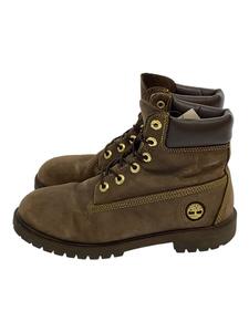 Timberland◆6inch Premium Waterproof Boot/レースアップブーツ/24cm/BRW/27940M/