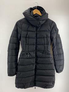 MONCLER◆ロングダウンジャケット/00/ナイロン/BLK/CHARPAL GIUBBOTTO