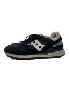 SAUCONY◆ローカットスニーカー/US9/BLK/スウェード/2108-518