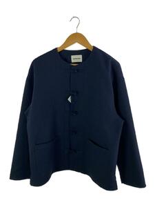 MONKEY TIME◆ST/PE JQD CHINA JKT/ジャケット/L/ポリエステル/ネイビー/8325-186-1438